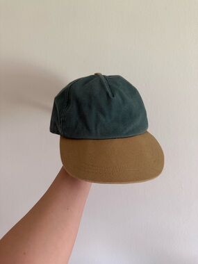 Vintage 90s GAP Unstructured two tone dad hat